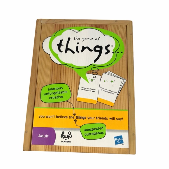 Hasbro The Game of Things Humor in a Box 4+ player - Picture 1 of 4